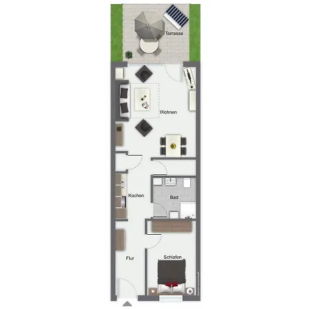 Appartement Papillon 06-2 Boltenhagen (Ostseebad)